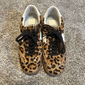 Dolce Vita Leopard Print Sneakers